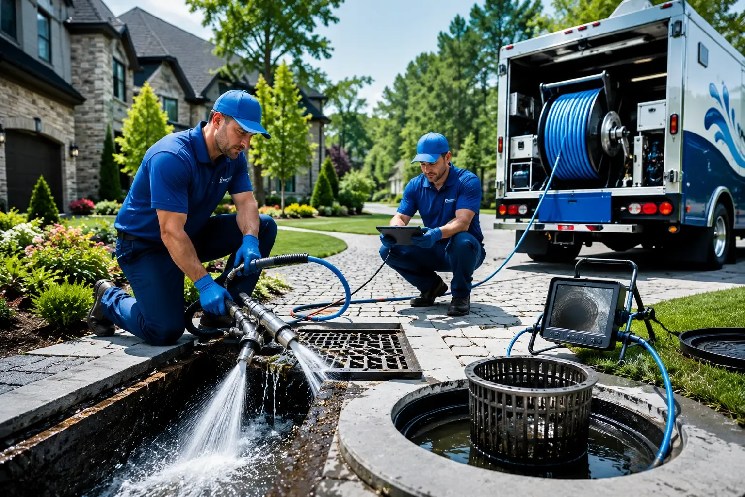 Local outdoor drain cleaning professionals in Burnettsville, IN