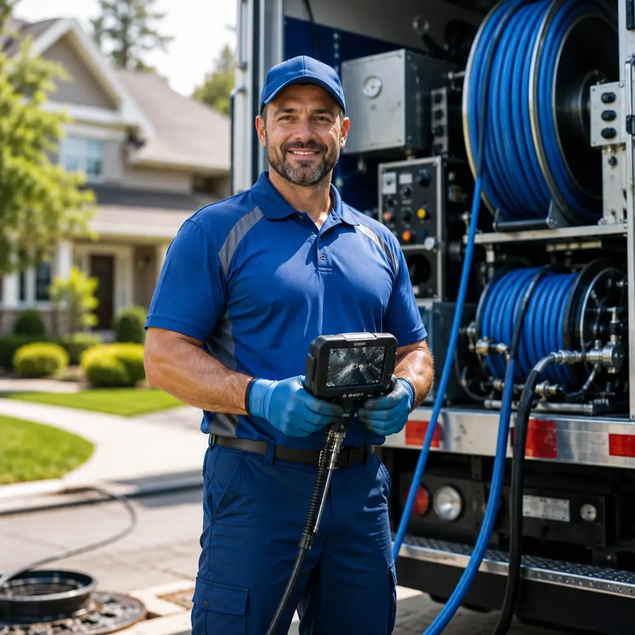 Local outdoor drain cleaning specialists in Burnettsville, IN